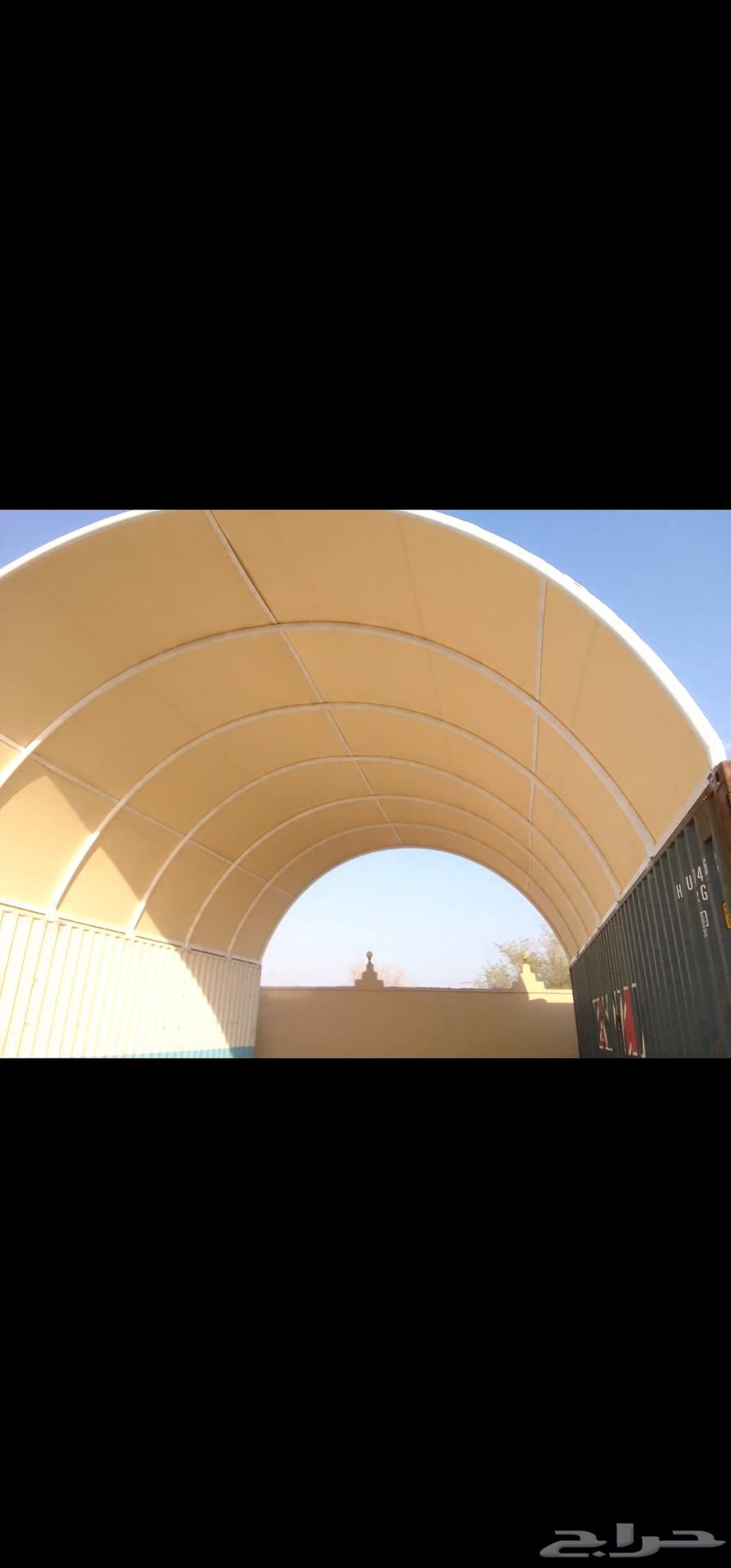 مظلات سيارات سواتر احواش سواتر شينكو تغطيه اراضي جده64225451347585110