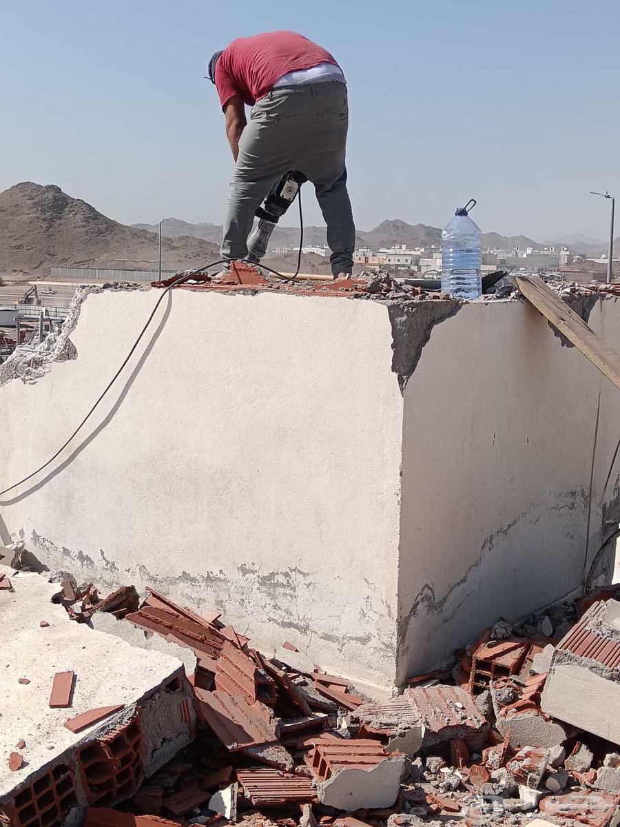 معلم تكسير جدران وخرسانة بالمدينة المنورة64225270318083114