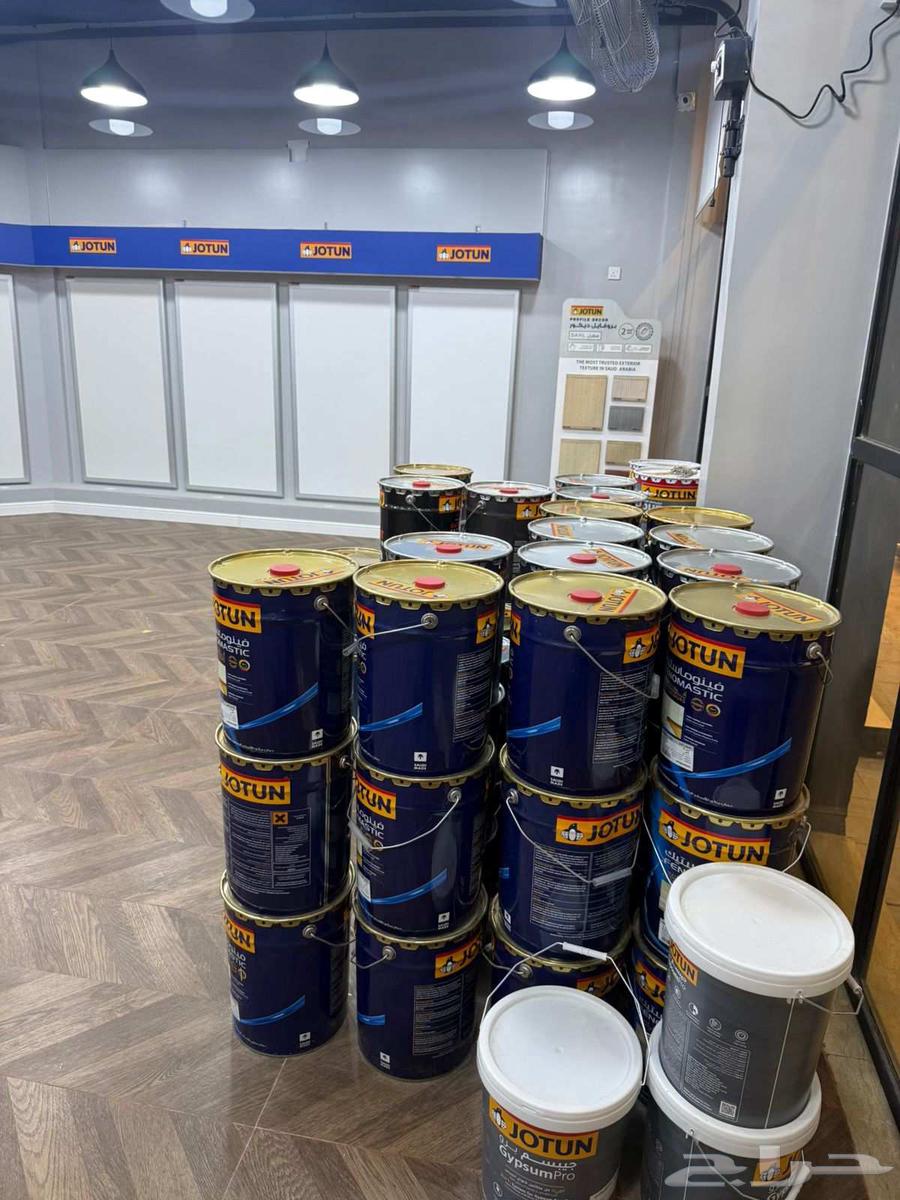 دهانات جوتن يوجد فريق متخصص باعمال الدهانات والديكورات64225450891394112