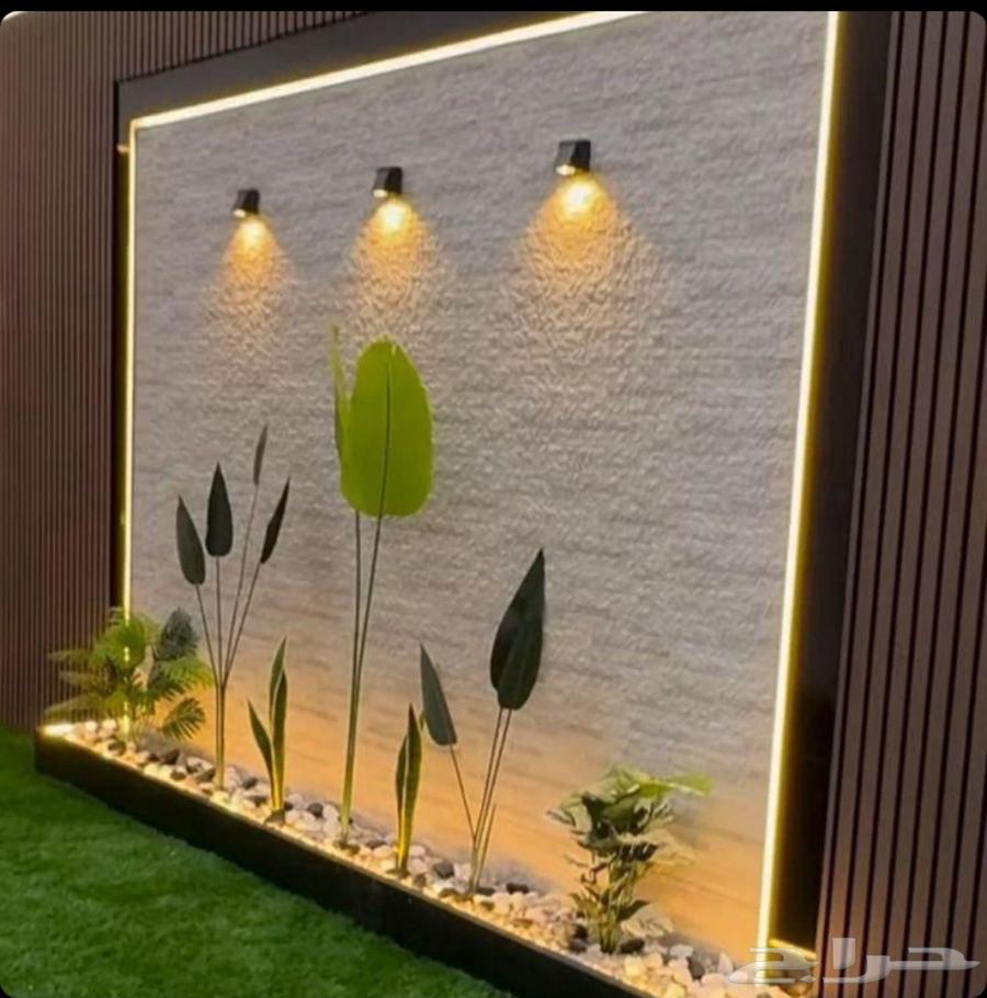 Waterfall and fountain designer, automatic irrigation network installation, supply and planting64218306242818111