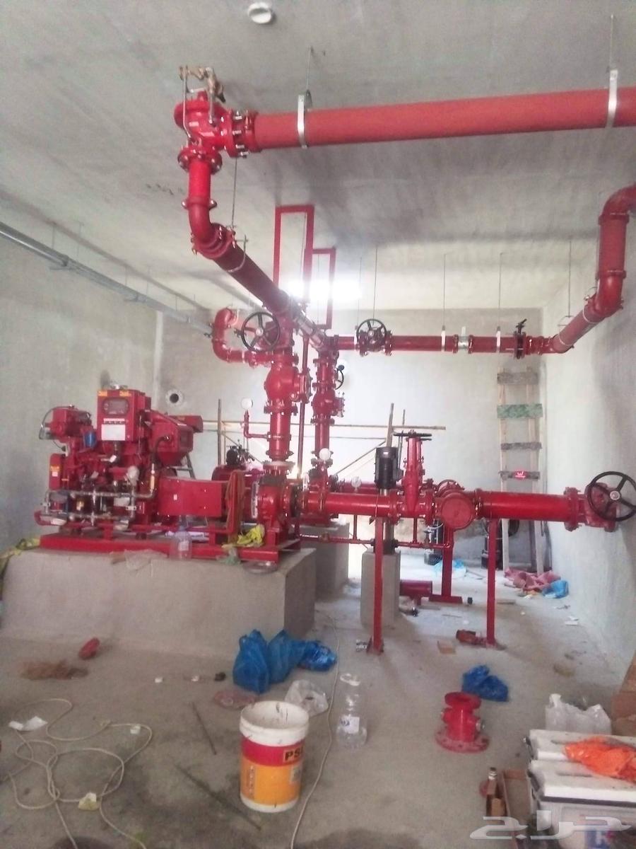 تجهيز مصانع ومستودعات بأنظمة إنذار وإطفاء معتمدة64217411761026114