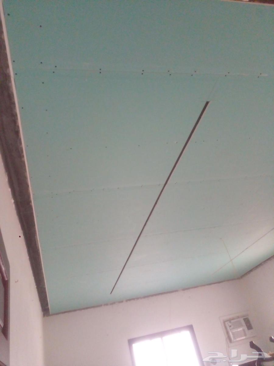معلم جبس بورد اسمنت بورد اسقف مستعاره ديكور شاشات64218306471939112