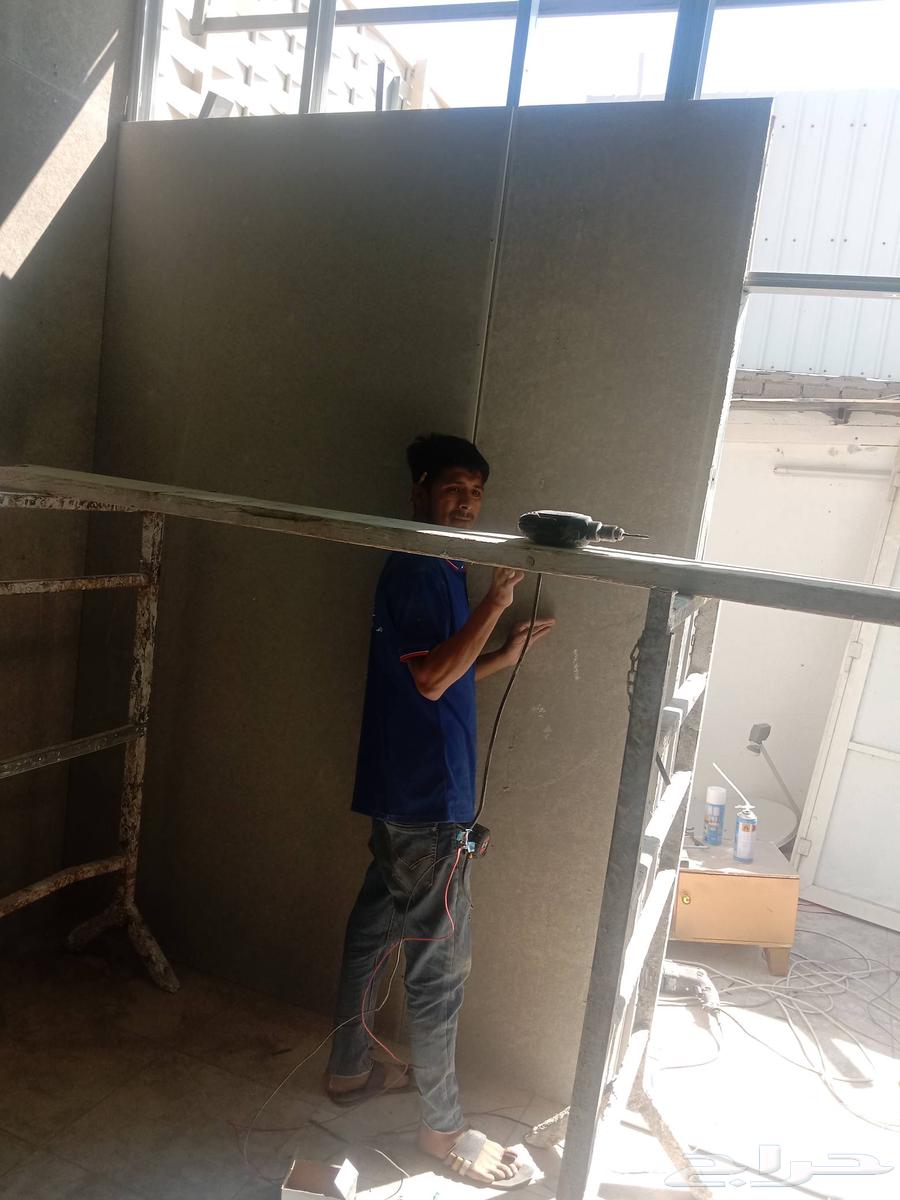 Cement board installation, gypsum board installation, regular plaster installation, GE installation64217409844867113
