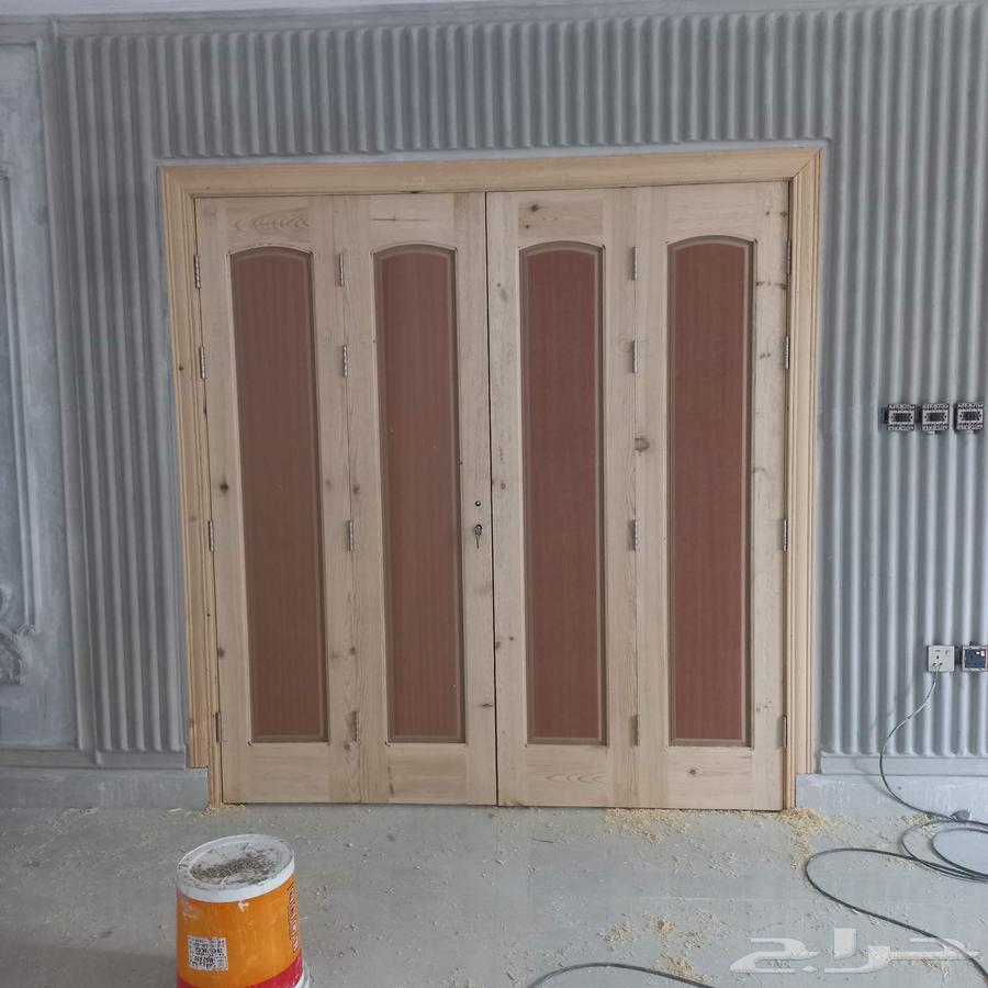 ابواب خشب سودي باب  يبس مغنو و سغديان ومنتينس و دربزين64217168076417111