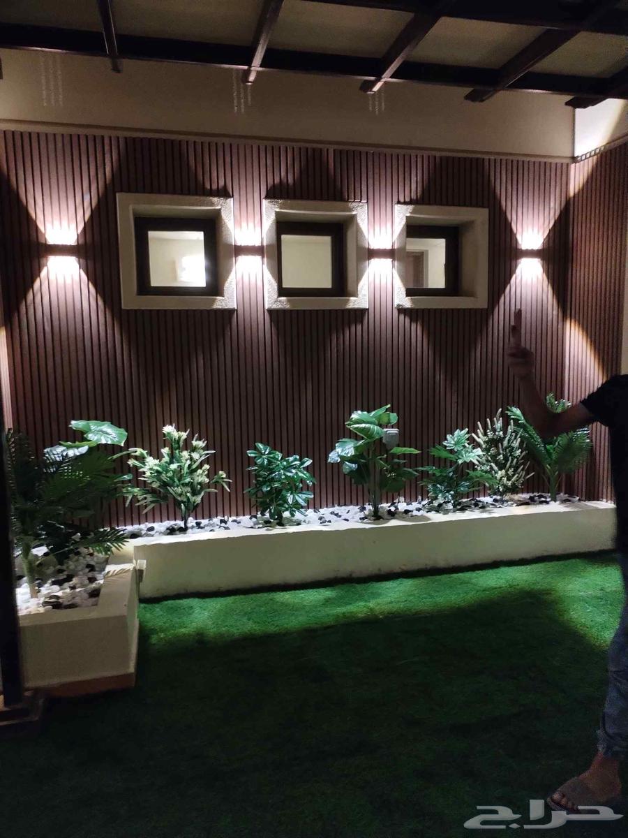 تنسيق حداىق وتركيب الخشب الجدار بجمع انواع64217412130561111