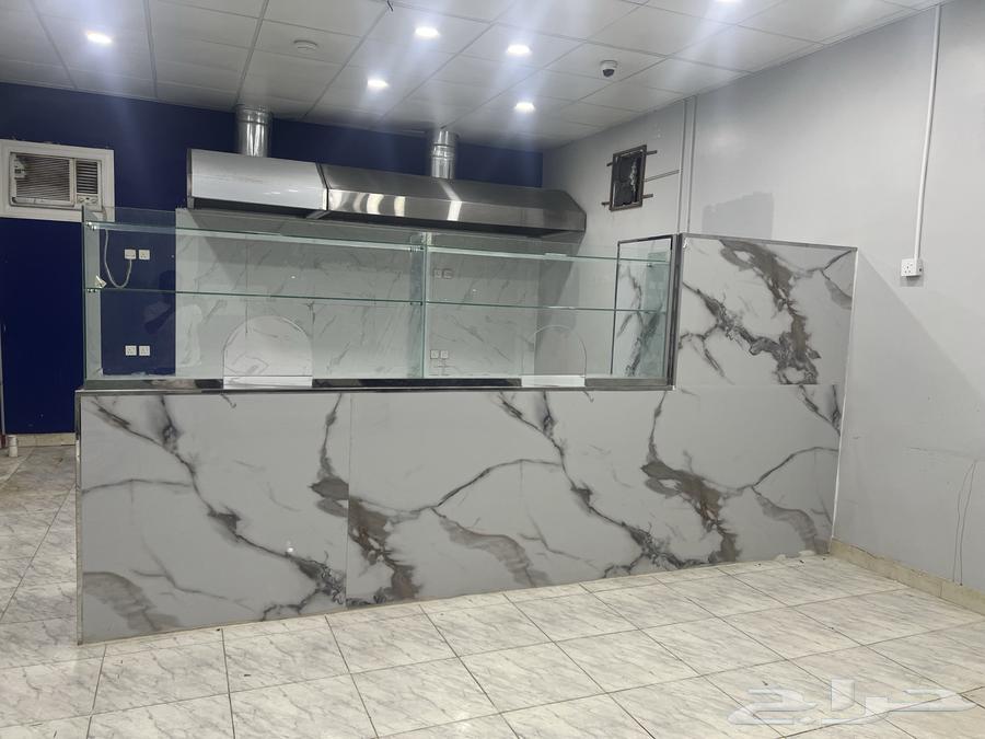 كونتر مطعم للبيع مجهز كامل64217647377667110