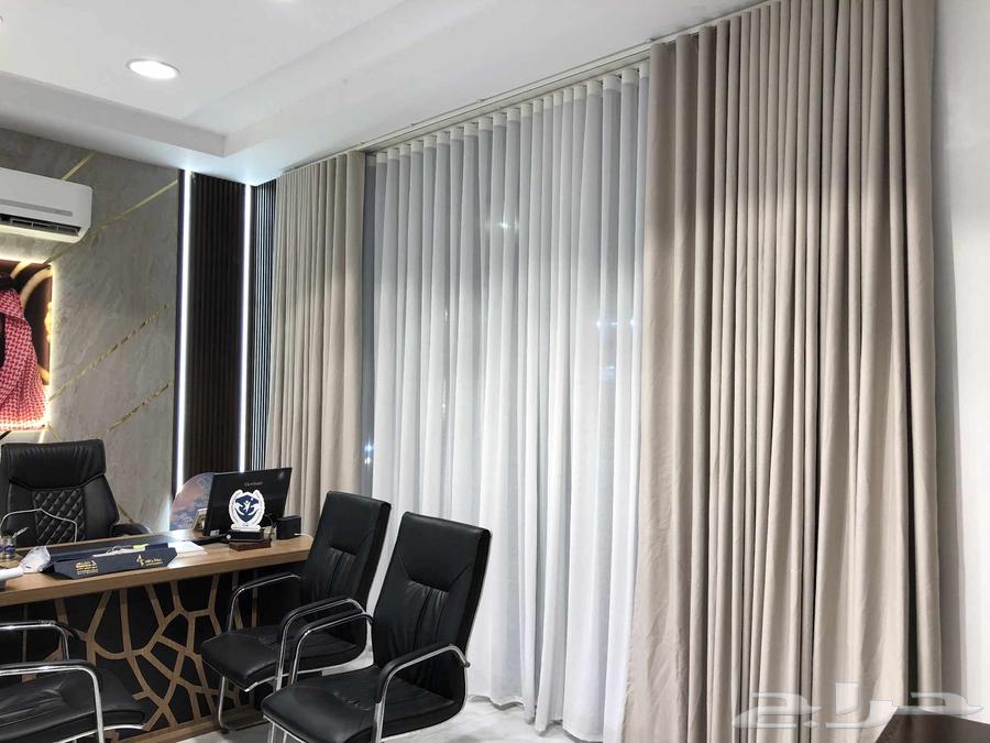 Customization of black-out linen chiffon fabric curtains, price per meter 18064225270705154113