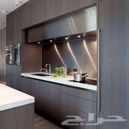 تفصيل مطابخ المنيوم صاج مع رخمام صناعي64218306602883112