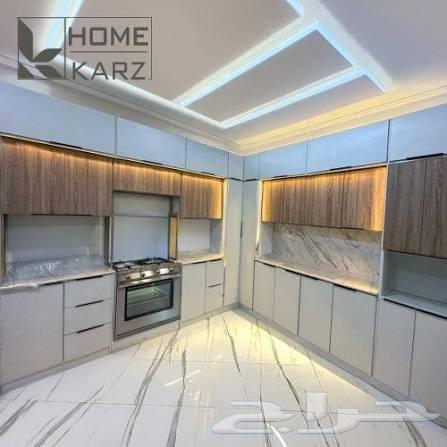 تفصيل مطابخ المنيوم صاج مع رخمام صناعي64218306602883110