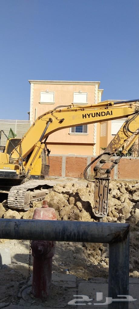 حفار بوكلين للايجار اليومي والشهري ومقاولات حفر اراضي وهدد64225451498499113