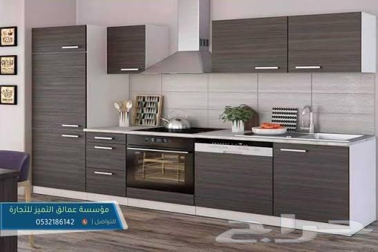 تفصيل مطابخ المنيوم صاج مع رخمام صناعي64218306602883114