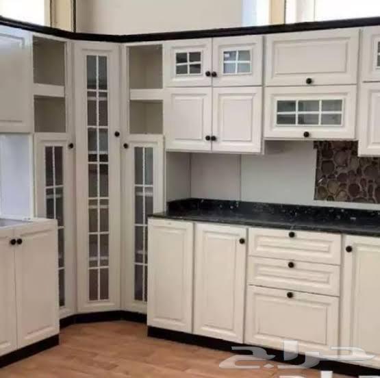 تفصيل مطابخ المنيوم صاج مع رخام صناعي64218306201602113