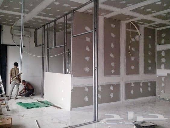 Supply and installation of gypsum board, Sheetrock wall paper, marble alternative, parquet, all types64217171032066114