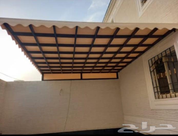 مظلات سواتر مواقف سيارات وجميع اعمال الحداده64217648088322110