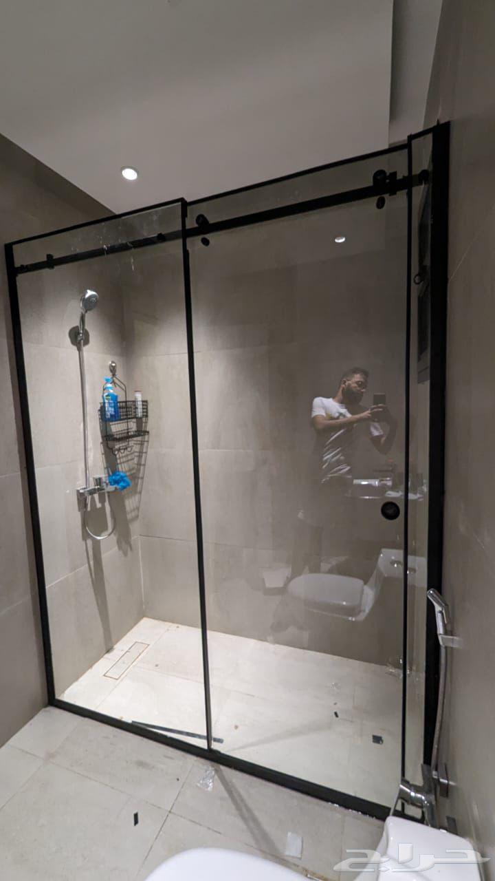 زجاج سيكوريت معلم زجاج شاور زجاج ابواب زجاج واجهات قزاز مراي64217411516418111