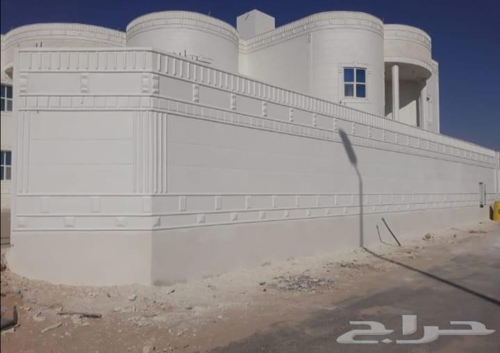 معلم ديكورات خارجيه أسمنتيه بشكل الحجر64217648943233111