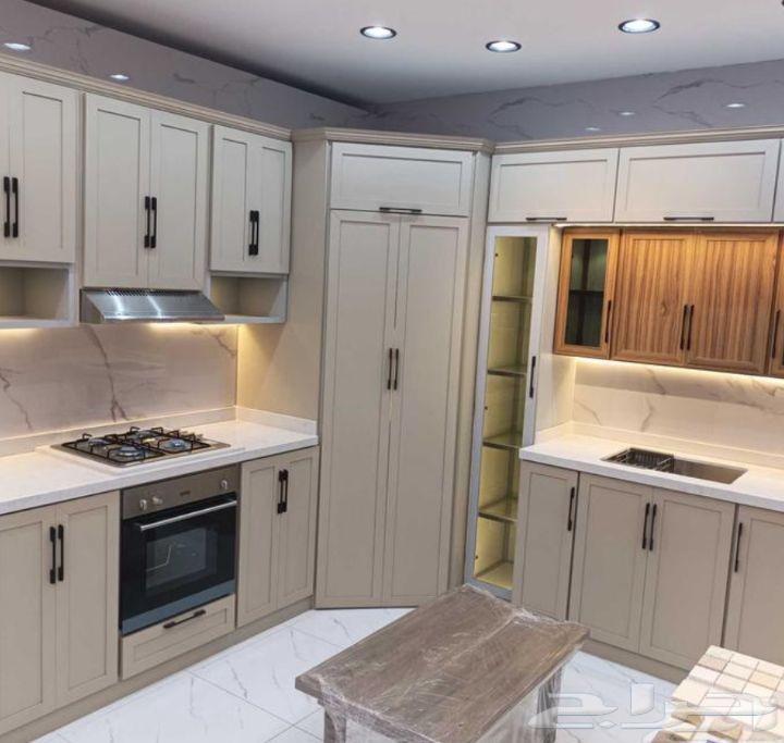 مطبخ تفصيل صاج الماني رفوف اربعه ملي حديثه نوع جديد مفصلات ه64216947511169114