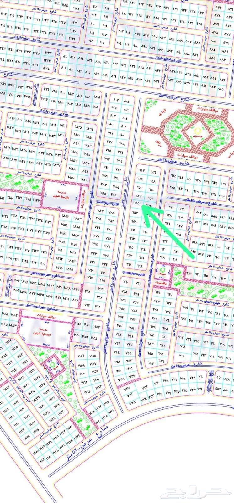 للبيع نص ارض في 1ع حي النجمة مساحة 450 شارع 32 مطلوب 630 صاف64225261595906110