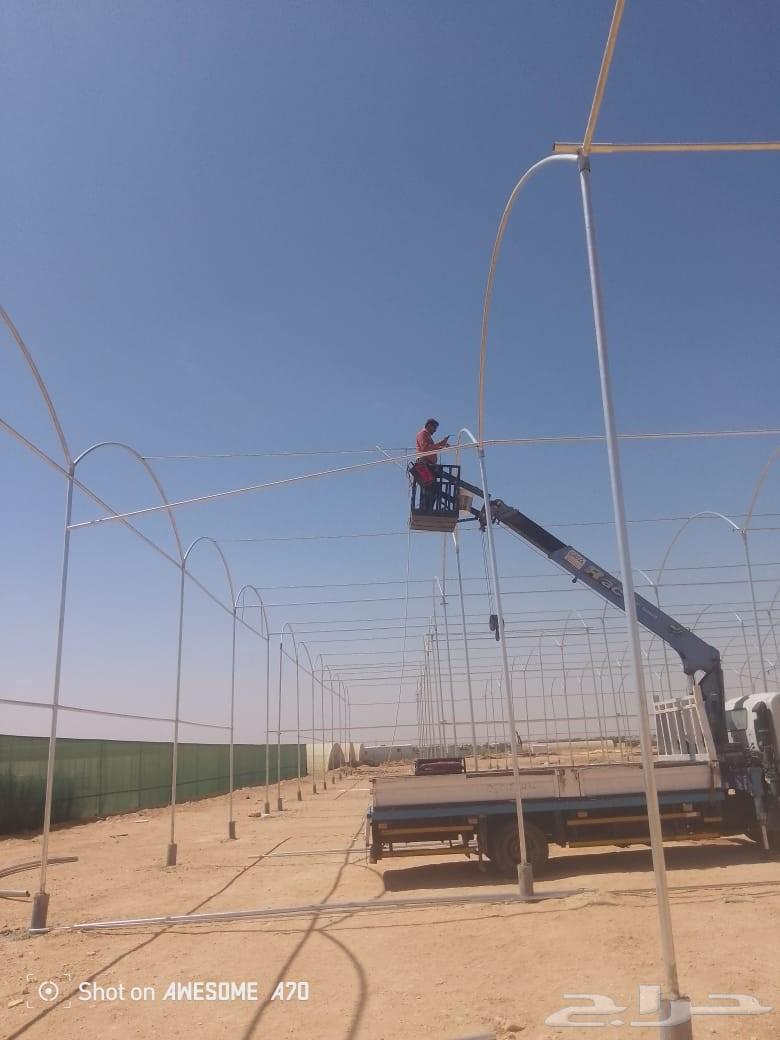 Expert in installing greenhouse houses, shades, all types of ironwork, and mesh64217410045315112