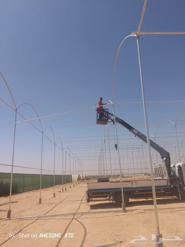 Expert in installing greenhouse houses, shades, all types of ironwork, and mesh64217410045315111