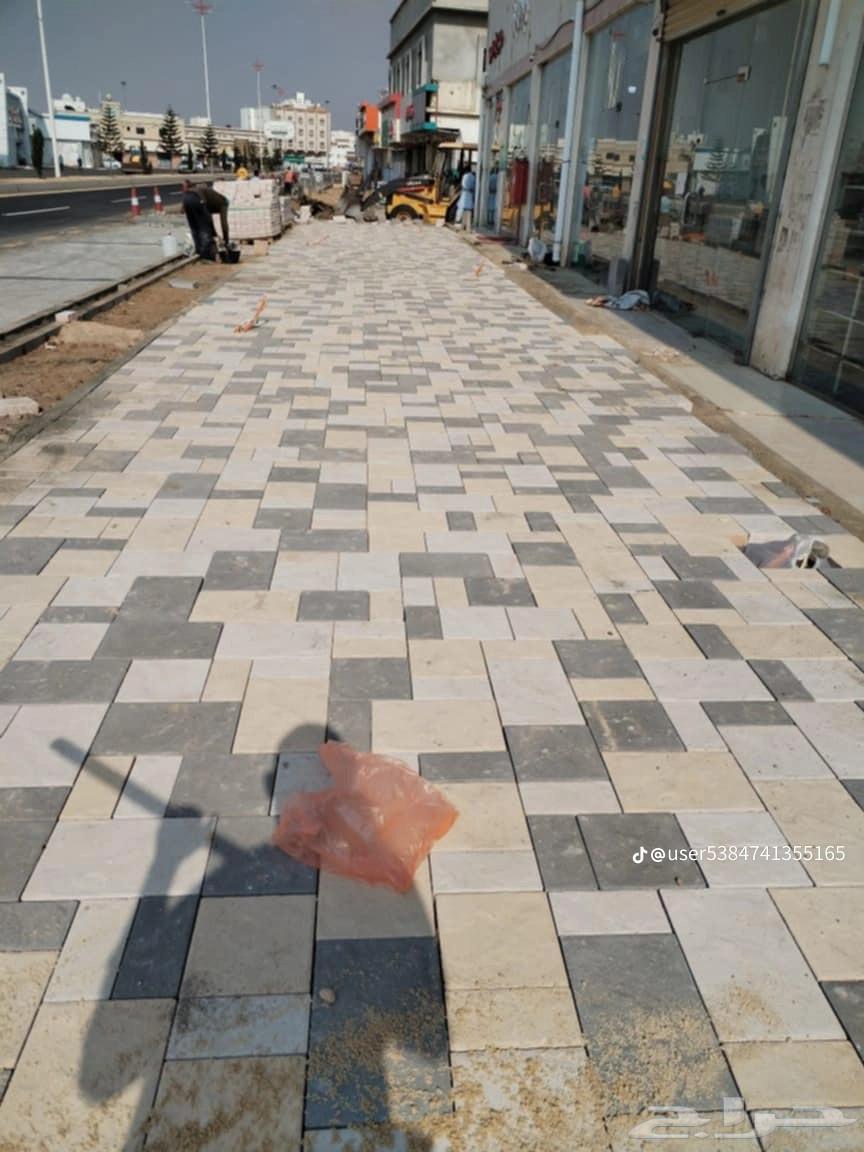 Sami Rajab, paver and interlock technician, works on school yards, gardens, and plans64217647601537114