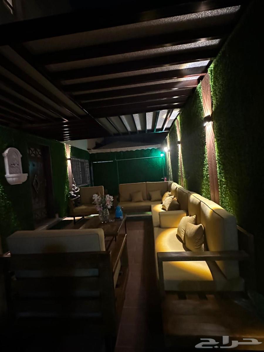 جلسات خارجية خشب وحديد تفصيل جاهز   جودة عالية وتصميم أنيق64225456696193114