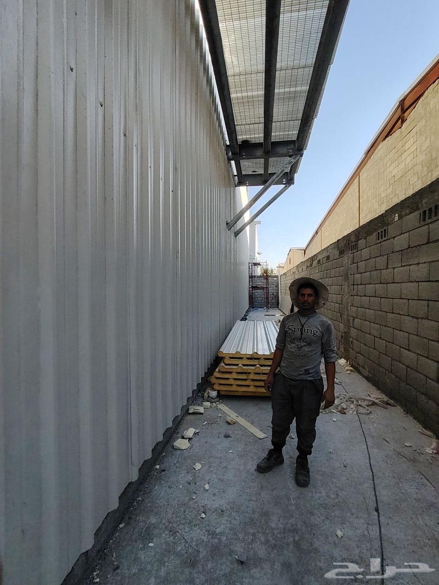 مقاولات الدمام هناجر كربي الزامل وطني حديد.64217646056323112