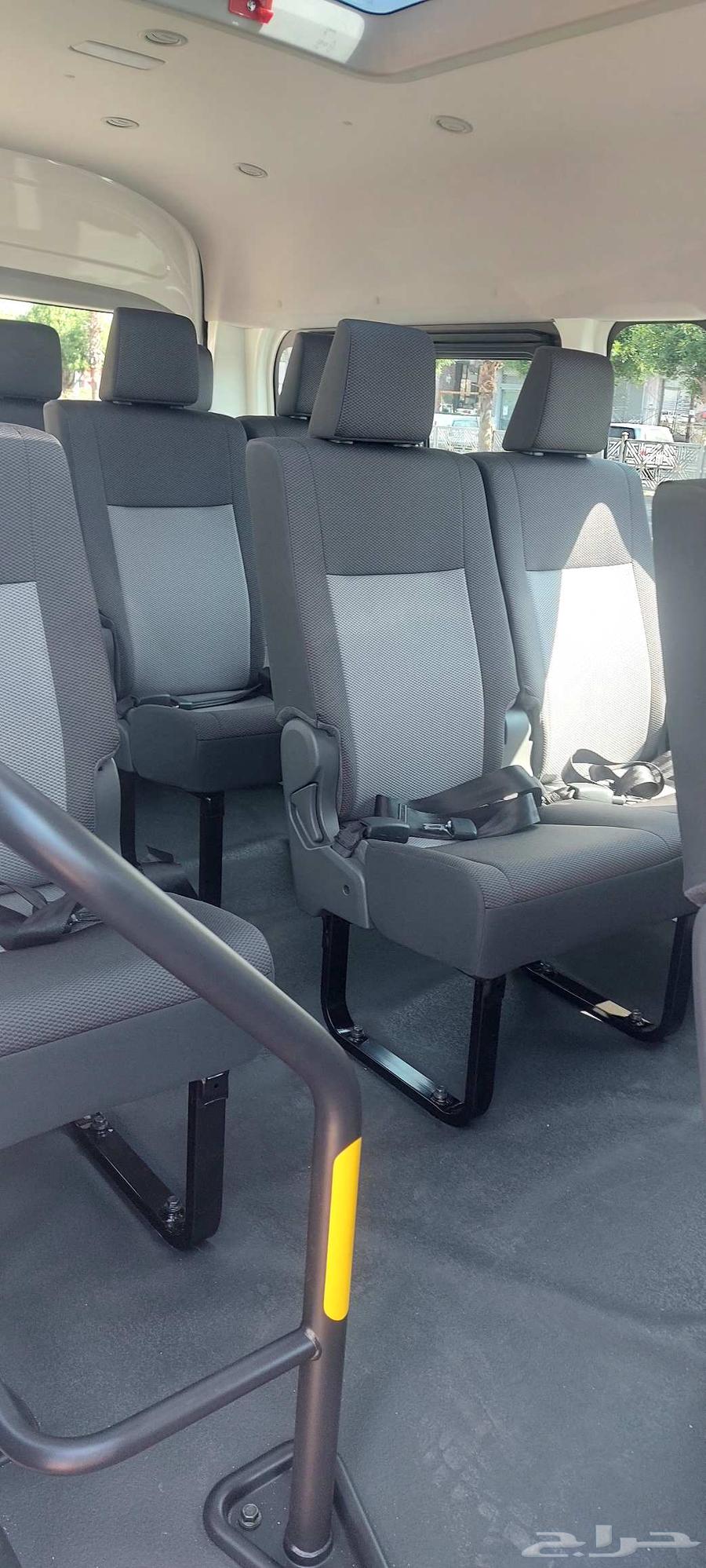 باص تيوتا موديل 2025 للايجار بسائق64229383878785113