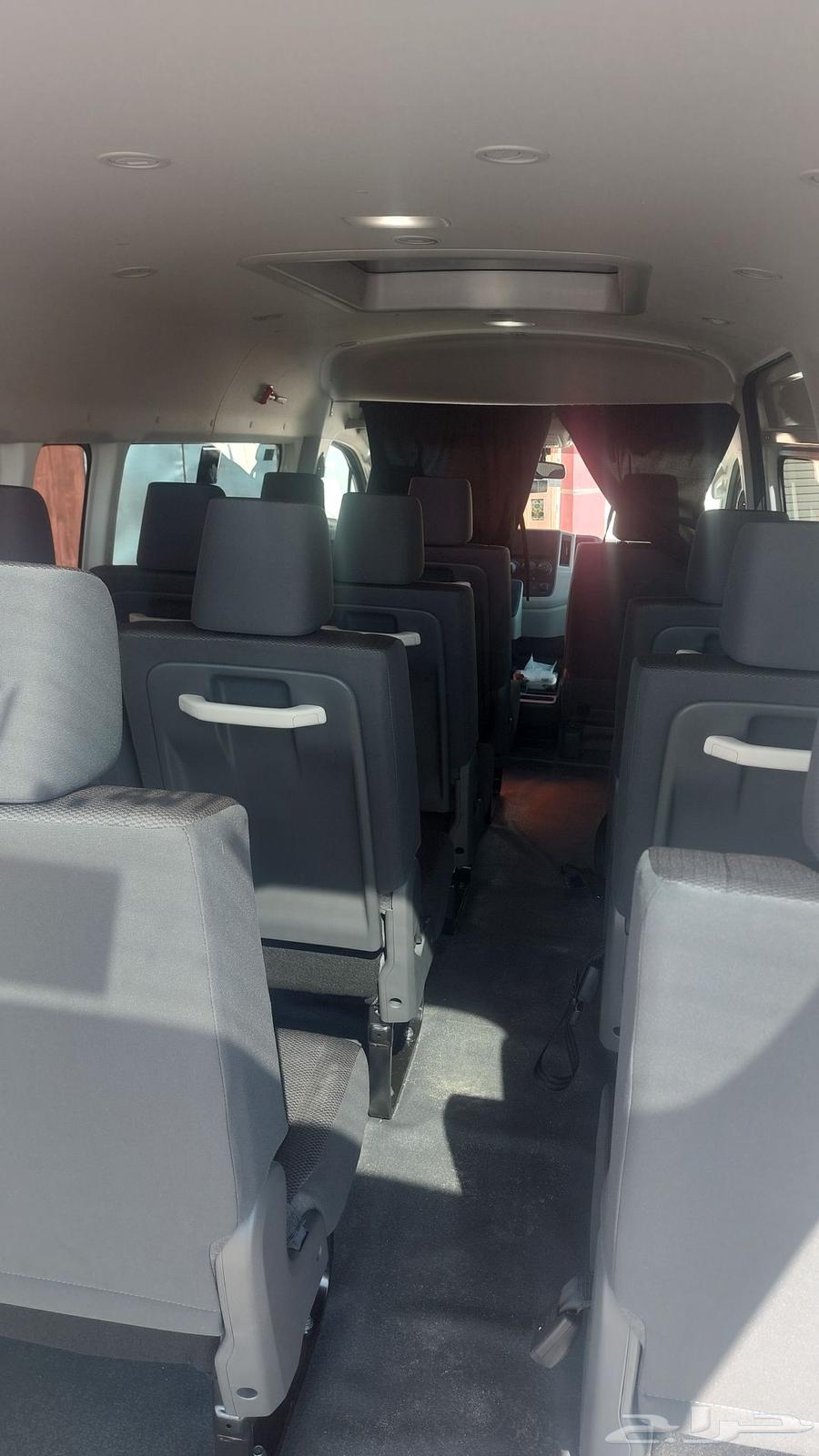 باص تيوتا موديل 2025 للايجار بسائق64229383878785112