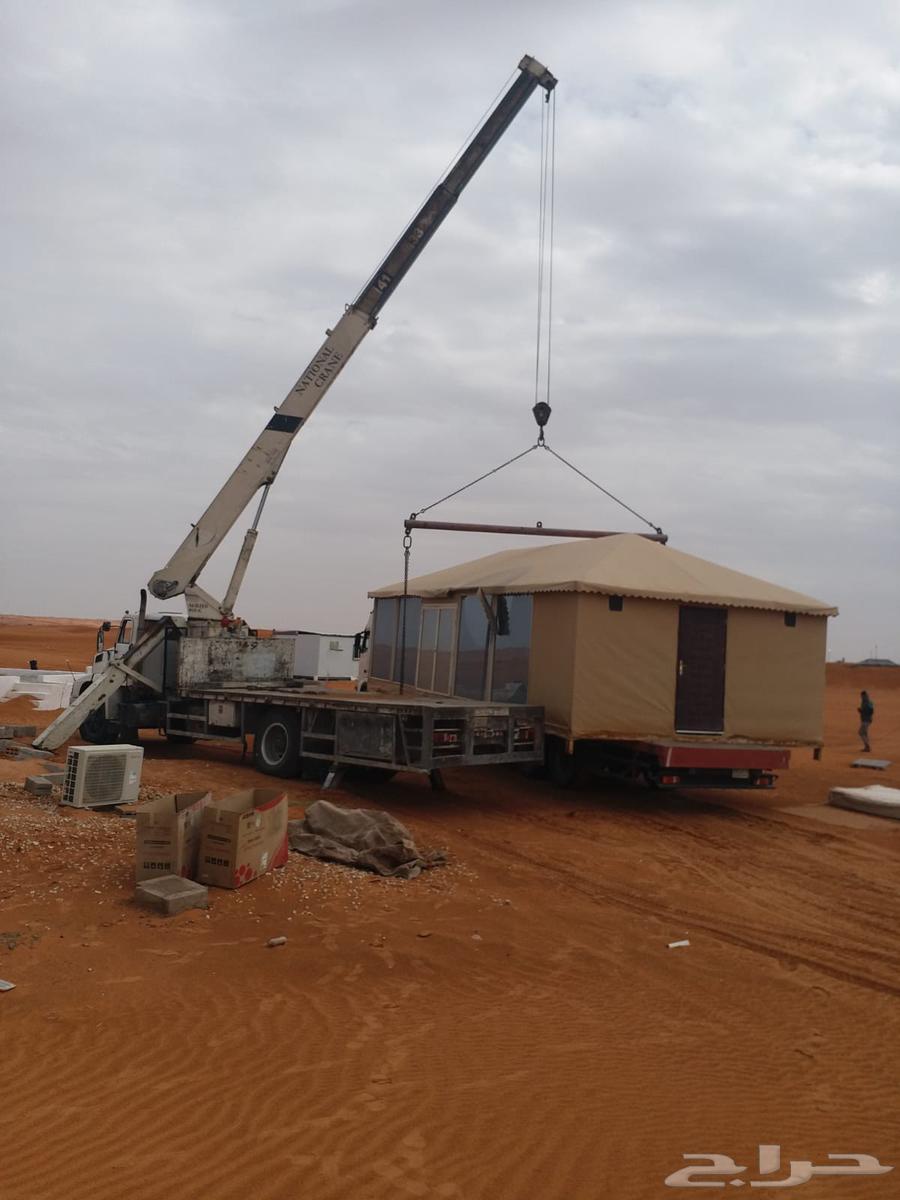 نقل الكرفانات والمخيمات ولبيوات الجاهزه مولدات بركسات64229385625859111