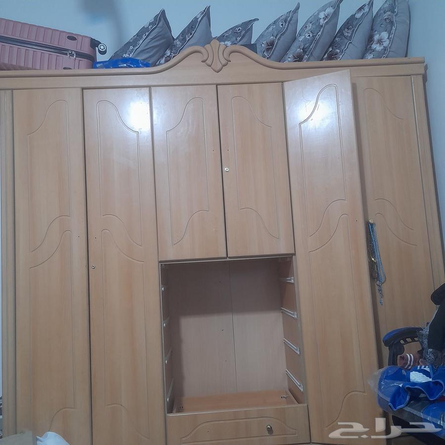 دولاب نظيف كامل مع سرير وكومدينة64228273023105111