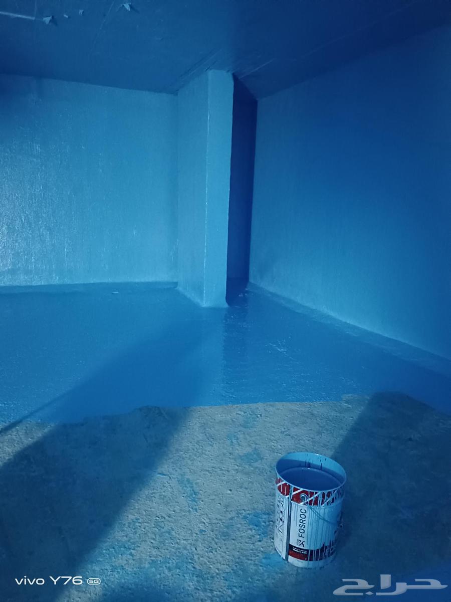 Water tank insulation with epoxy material and surface insulation with roll sheets64229384398210110