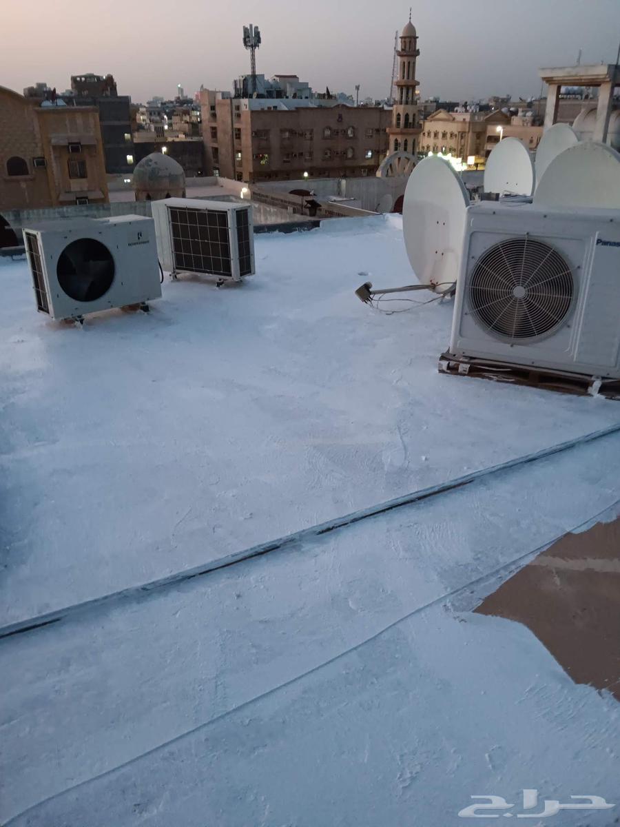 عوازل اسطح الشرقيه عازل مائي وحراري عليه ضمان10سنوات الدمام64228467201922111