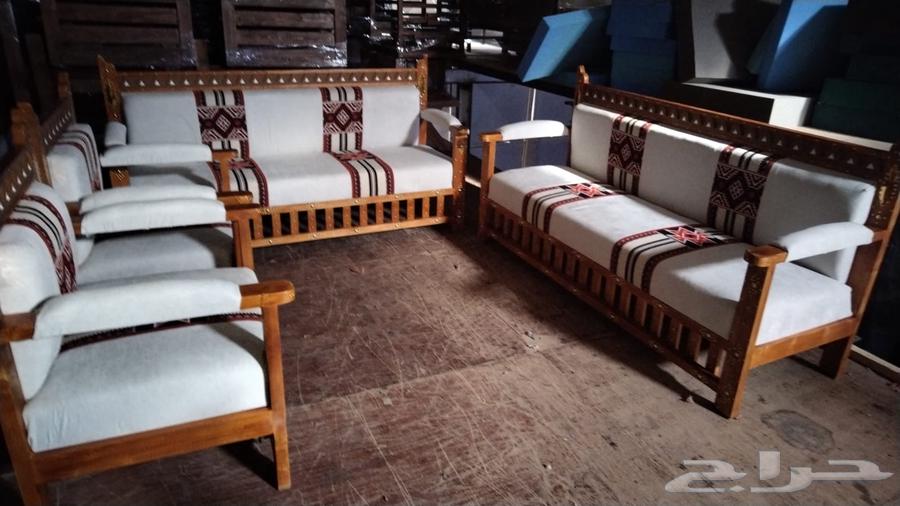 جلسة خارجية كراسي خشب حديد جلسات حدايق طقم كامل64228273368961111