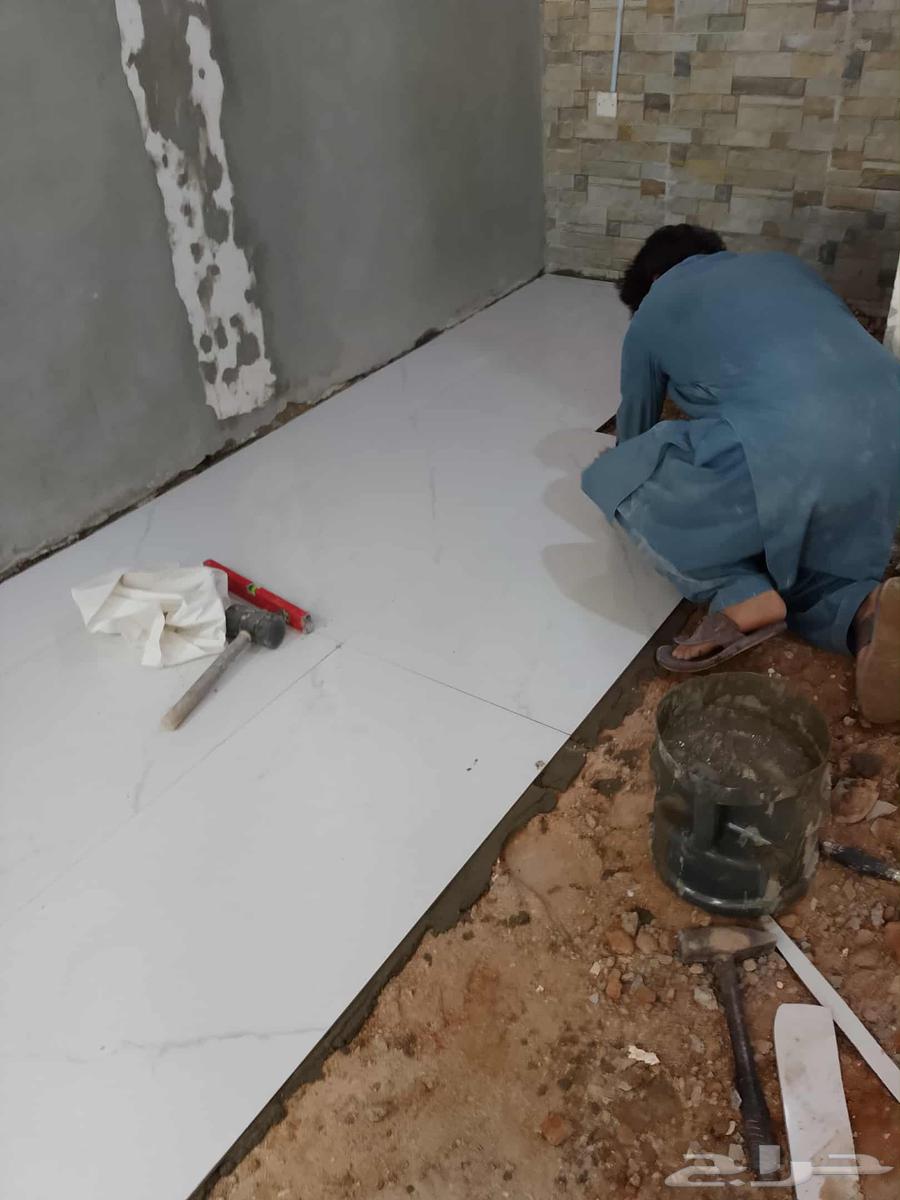 مبلط سراميك. رخام بورسلان بلاط باركيه تكسير تركيب ترميم حمام64228636505474110