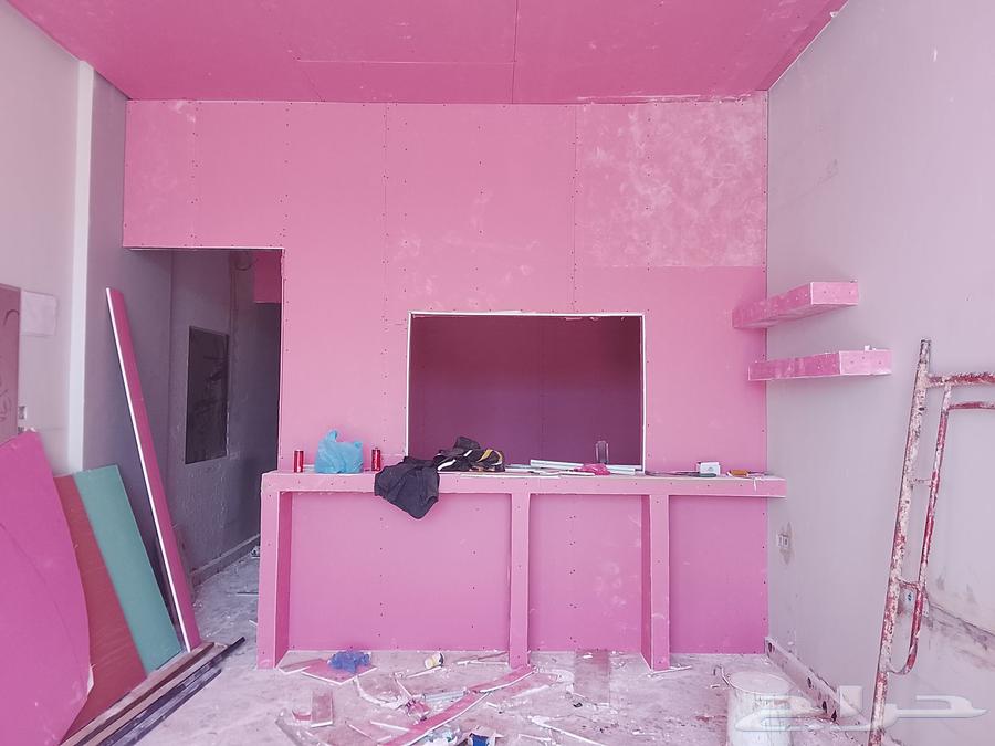 تركيب جبس بورد اسمنت بورد تشكيلات جميله64239760543617113