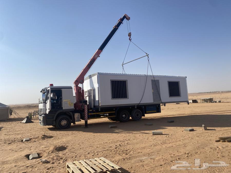 Double-decker winch crane for transporting ready-made houses, containers, mobile rooms64229017891969110