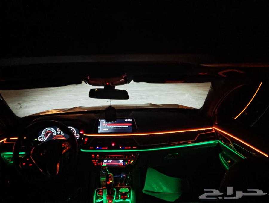 تركيب لد داخلي64 لون بي ام دبليو 730موديل 201964228274034305110