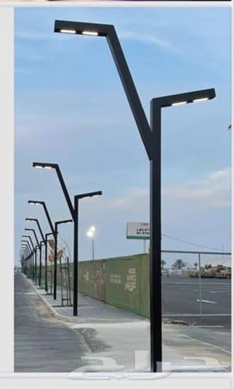 أعمدة إنارة الشوارع كشافات الشوارع أعمدة كهرباء أعمدة طاقة64226082763906110
