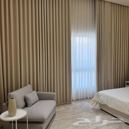 تفصيل ستائر ويفي بلاك اوت لينن64228826618113110