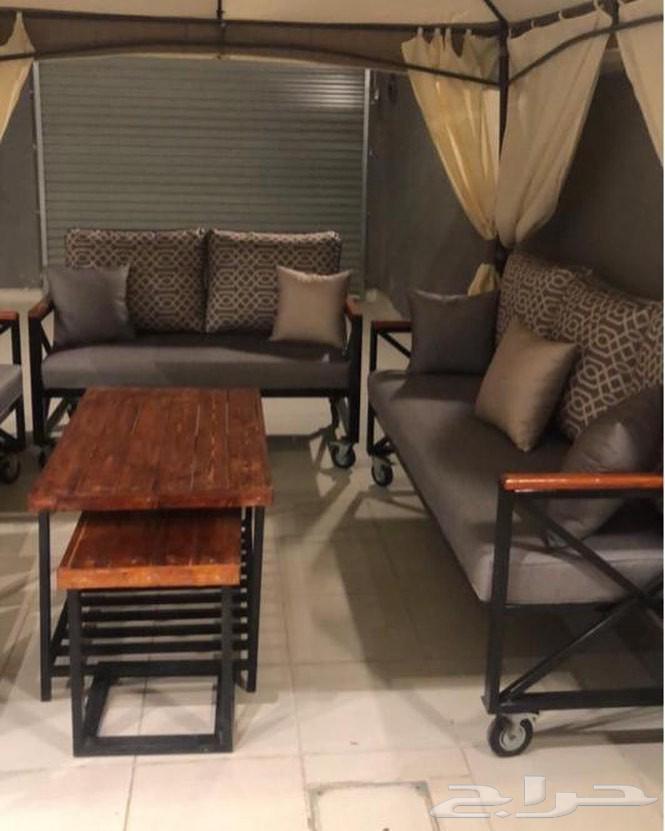 تفصيل وتنجيد الكنب وستائر والمجالس العربيه والجلسات الخارجي64225862889857113