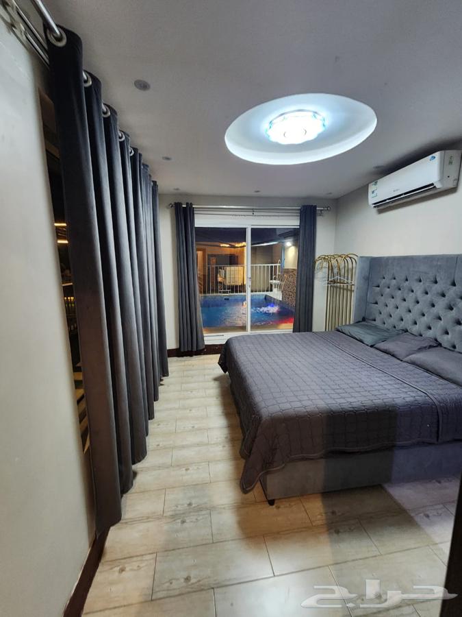 شاليه النرجس للايجار اليومي قسم وقسمين64228627982209114