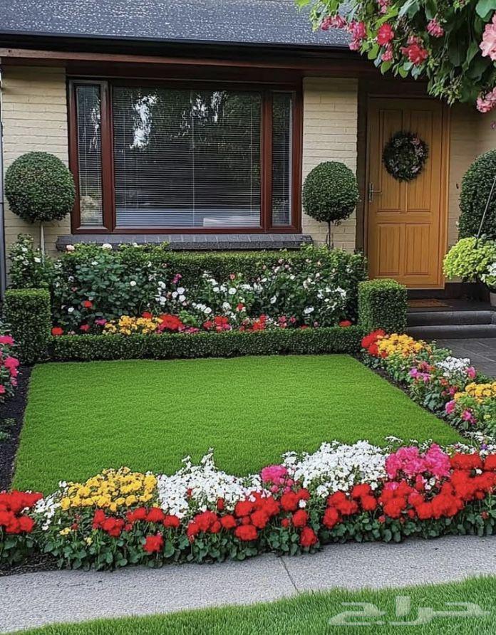 تنسيق حدائق وتركيب جميع انواع الثيل الصناعى والطبيعى64226080235906110