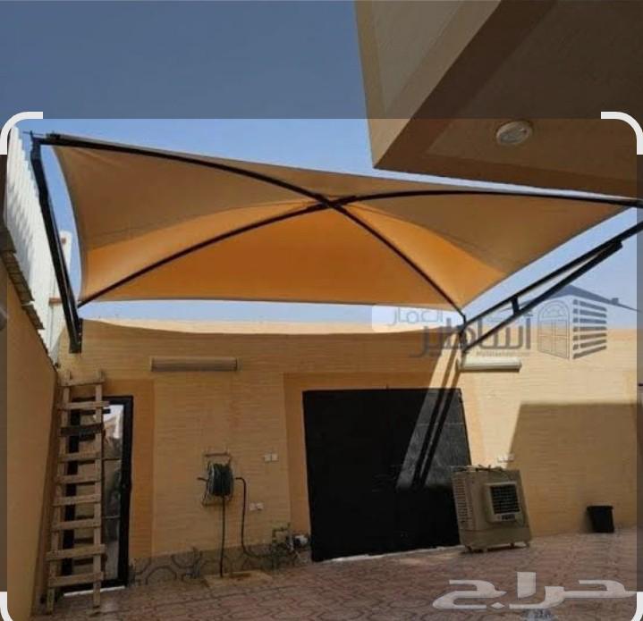 PVC fabric tent and awning installation64228467168513113