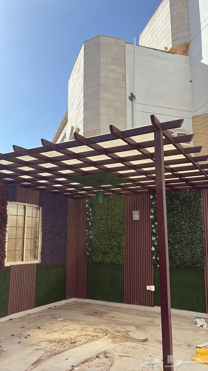 برجولات ومظلات سيارات وغرف زجاجيه64229018146051111