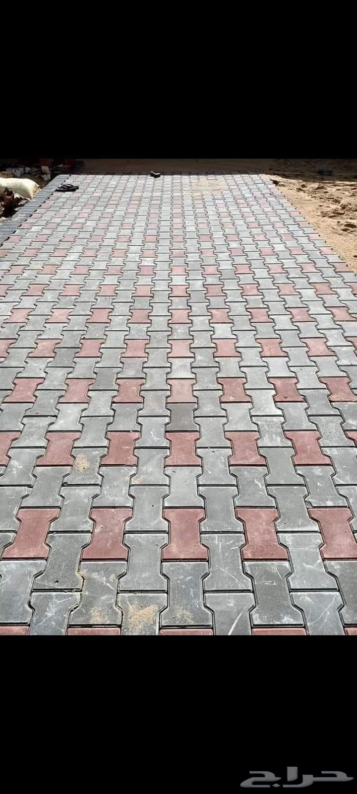 معلم تركيب بلدوره وانترلوك مدرسه حديقه تكسير64229556341249111