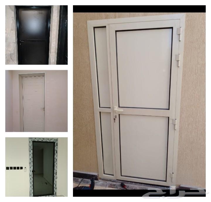 أبواب المنيوم شبابيك المنيوم مطابخ فك وتركيب وصيانه64229017877121111