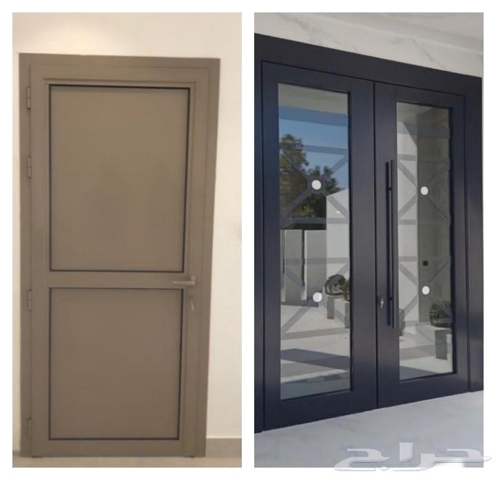 أبواب المنيوم شبابيك المنيوم مطابخ فك وتركيب وصيانه64229017877121112