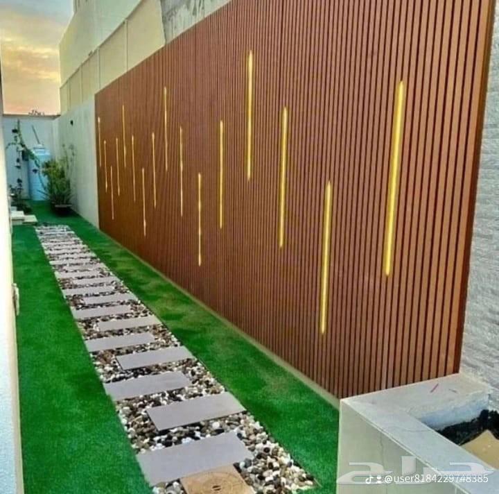 تكسيات بديل الخشب داخلي و خارجي64228273898881113