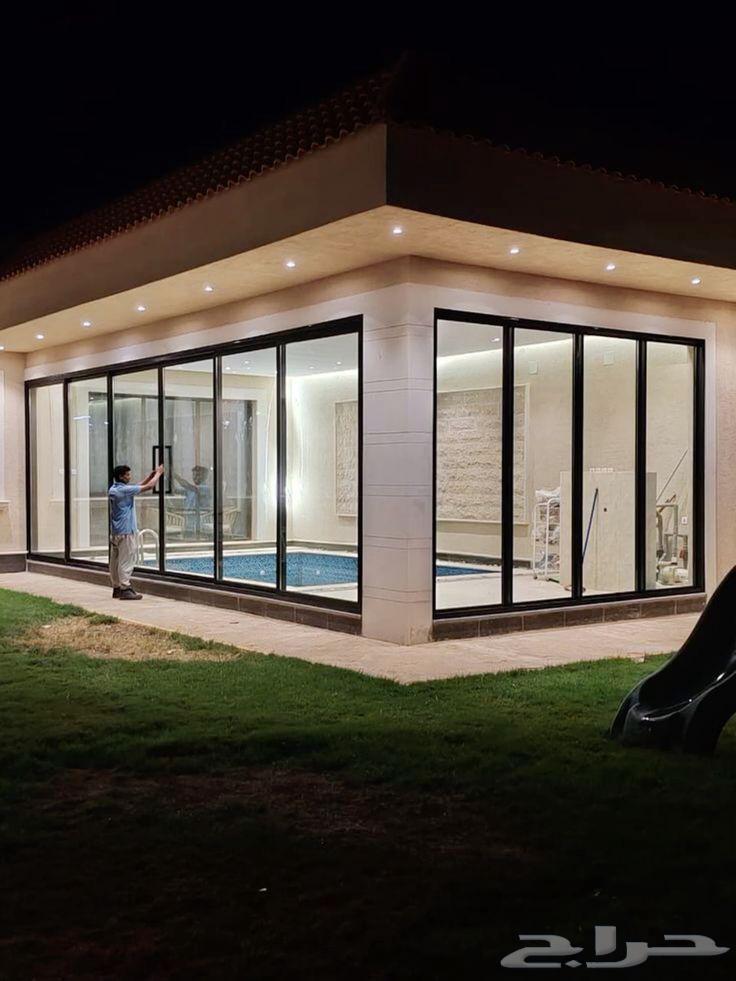 Installation of external glass rooms64229382754817114